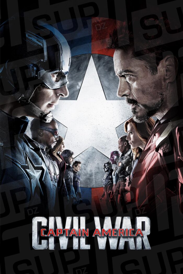 Captain America - Civil War Poster DZ Algerie