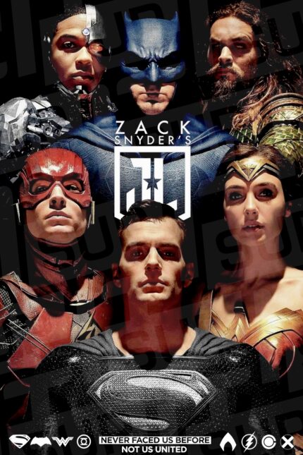 Justice League All Team Poster DZ Algerie